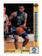 Gerald Glass - Minnesota Timberwolves (NBA Basketball Card) 1991-92 Upper Deck # 307 Mint