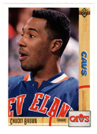 Chucky Brown - Cleveland Cavaliers (NBA Basketball Card) 1991-92 Upper Deck # 393 Mint