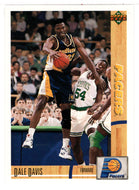 Dale Davis RC - Indiana Pacers (NBA Basketball Card) 1991-92 Upper Deck # 409 Mint