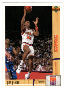 Tim Perry - Phoenix Suns (NBA Basketball Card) 1991-92 Upper Deck # 413 Mint