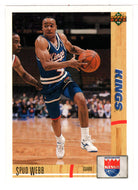 Spud Webb - Sacramento Kings (NBA Basketball Card) 1991-92 Upper Deck # 419 Mint