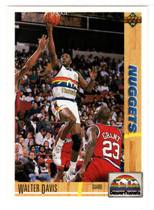 Walter Davis - Denver Nuggets (NBA Basketball Card) 1991-92 Upper Deck # 422 Mint