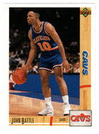 John Battle - Cleveland Cavaliers (NBA Basketball Card) 1991-92 Upper Deck # 424 Mint