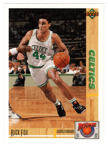 Rick Fox - Boston Celtics (NBA Basketball Card) 1991-92 Upper Deck Rookie Standouts # R 23 Mint