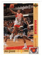 Paul Graham - Atlanta Hawks (NBA Basketball Card) 1991-92 Upper Deck Rookie Standouts # R 27 Mint