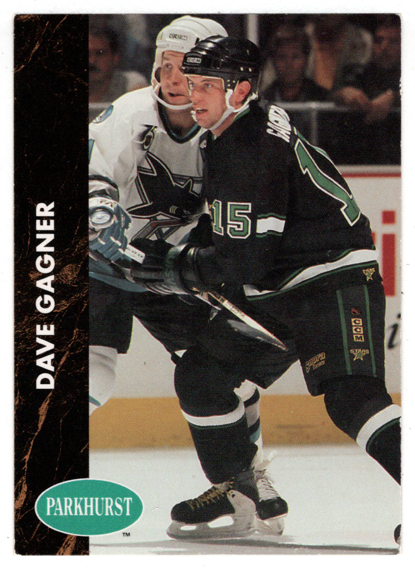 Dave Gagner - Minnesota North Stars (NHL Hockey Card) 1991-92 Parkhurst # 78 Mint