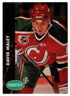 David Maley - New Jersey Devils (NHL Hockey Card) 1991-92 Parkhurst # 99 Mint