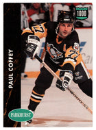 Paul Coffey - Pittsburgh Penguins - 1000th Point Club (NHL Hockey Card) 1991-92 Parkhurst # 212 Mint