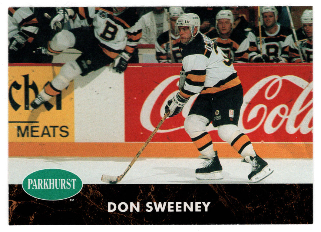 Don Sweeney - Boston Bruins (NHL Hockey Card) 1991-92 Parkhurst # 228 Mint