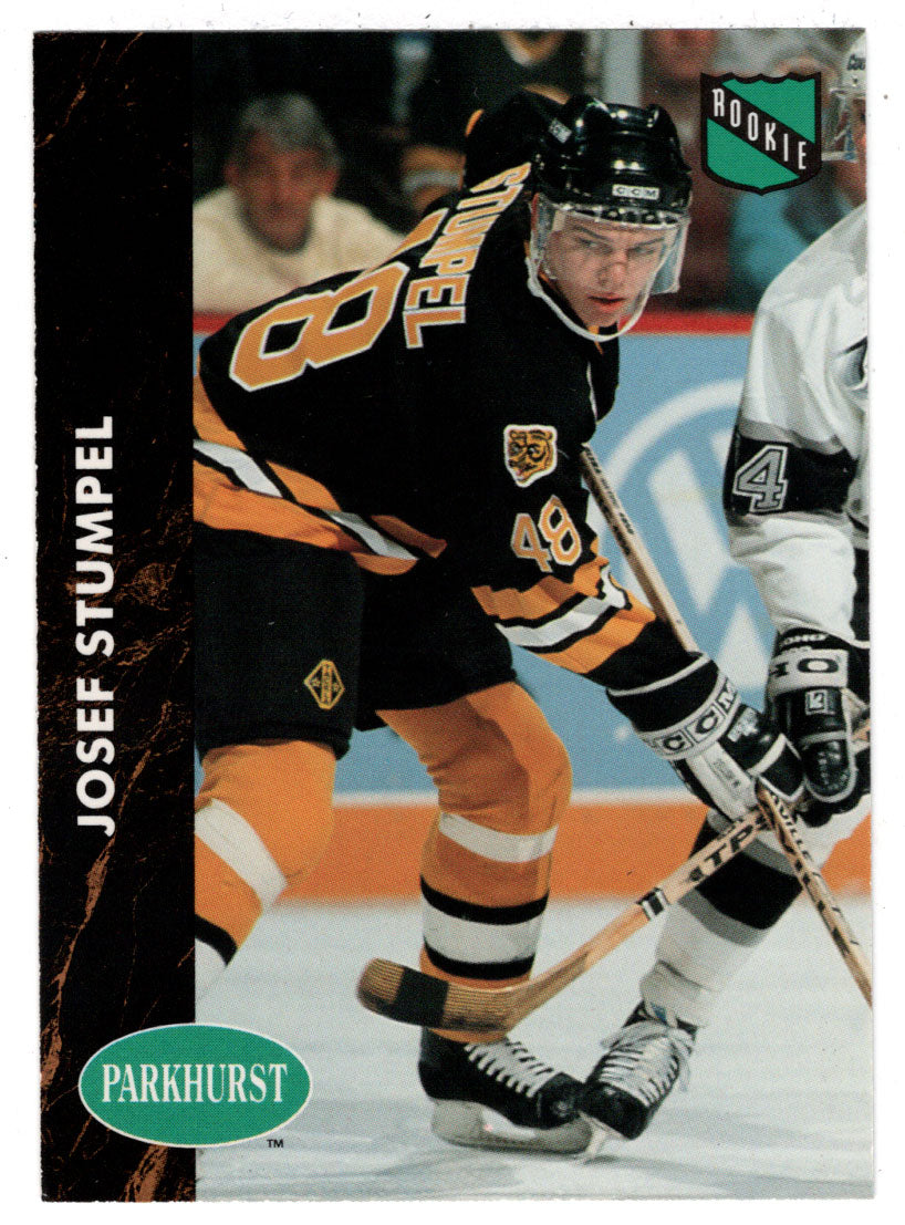 Jozef Stumpel RC - Boston Bruins (NHL Hockey Card) 1991-92 Parkhurst # 231 Mint