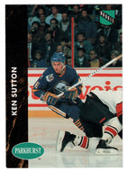 Ken Sutton RC - Buffalo Sabres (NHL Hockey Card) 1991-92 Parkhurst # 239 Mint