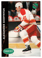 Alexander Godynyuk RC - Calgary Flames (NHL Hockey Card) 1991-92 Parkhurst # 248 Mint