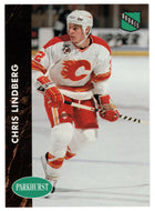 Chris Lindberg RC - Calgary Flames (NHL Hockey Card) 1991-92 Parkhurst # 251 Mint