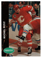 Michel Petit - Calgary Flames (NHL Hockey Card) 1991-92 Parkhurst # 252 Mint