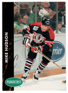 Mike Hudson - Chicago Blackhawks (NHL Hockey Card) 1991-92 Parkhurst # 260 Mint