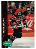 Keith Brown - Chicago Blackhawks (NHL Hockey Card) 1991-92 Parkhurst # 261 Mint