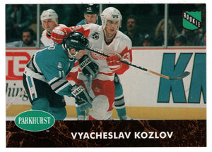 Vyacheslav Kozlov RC - Detroit Red Wings (NHL Hockey Card) 1991-92 Parkhurst # 266 Mint