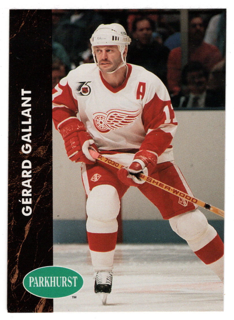 Gerard Gallant - Detroit Red Wings (NHL Hockey Card) 1991-92 Parkhurst # 269 Mint