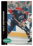 Kelly Buchberger - Edmonton Oilers (NHL Hockey Card) 1991-92 Parkhurst # 275 Mint