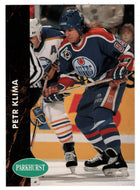 Petr Klima - Edmonton Oilers (NHL Hockey Card) 1991-92 Parkhurst # 280 Mint