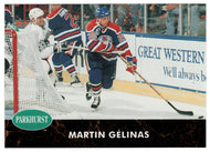 Martin Gelinas - Edmonton Oilers (NHL Hockey Card) 1991-92 Parkhurst # 283 Mint