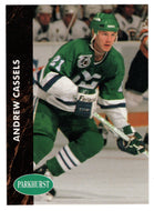 Andrew Cassels - Hartford Whalers (NHL Hockey Card) 1991-92 Parkhurst # 285 Mint