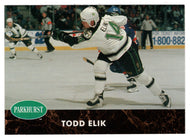 Todd Elik - Minnesota North Stars (NHL Hockey Card) 1991-92 Parkhurst # 300 Mint