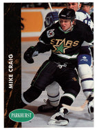 Mike Craig - Minnesota North Stars (NHL Hockey Card) 1991-92 Parkhurst # 301 Mint