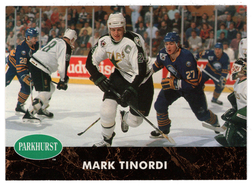 Mark Tinordi - Minnesota North Stars (NHL Hockey Card) 1991-92 Parkhurst # 304 Mint