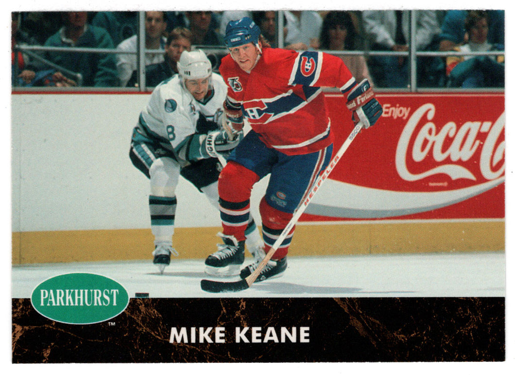 Mike Keane - Montreal Canadiens (NHL Hockey Card) 1991-92 Parkhurst # 311 Mint