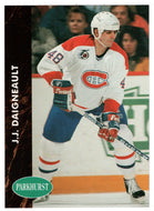 J.J. Daigneault - Montreal Canadiens (NHL Hockey Card) 1991-92 Parkhurst # 312 Mint