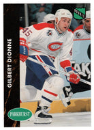 Gilbert Dionne RC - Montreal Canadiens (NHL Hockey Card) 1991-92 Parkhurst # 313 Mint