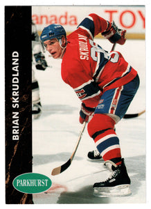 Brian Skrudland - Montreal Canadiens (NHL Hockey Card) 1991-92 Parkhurst # 314 Mint