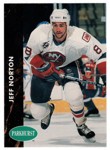 Jeff Norton - New York Islanders (NHL Hockey Card) 1991-92 Parkhurst # 331 Mint