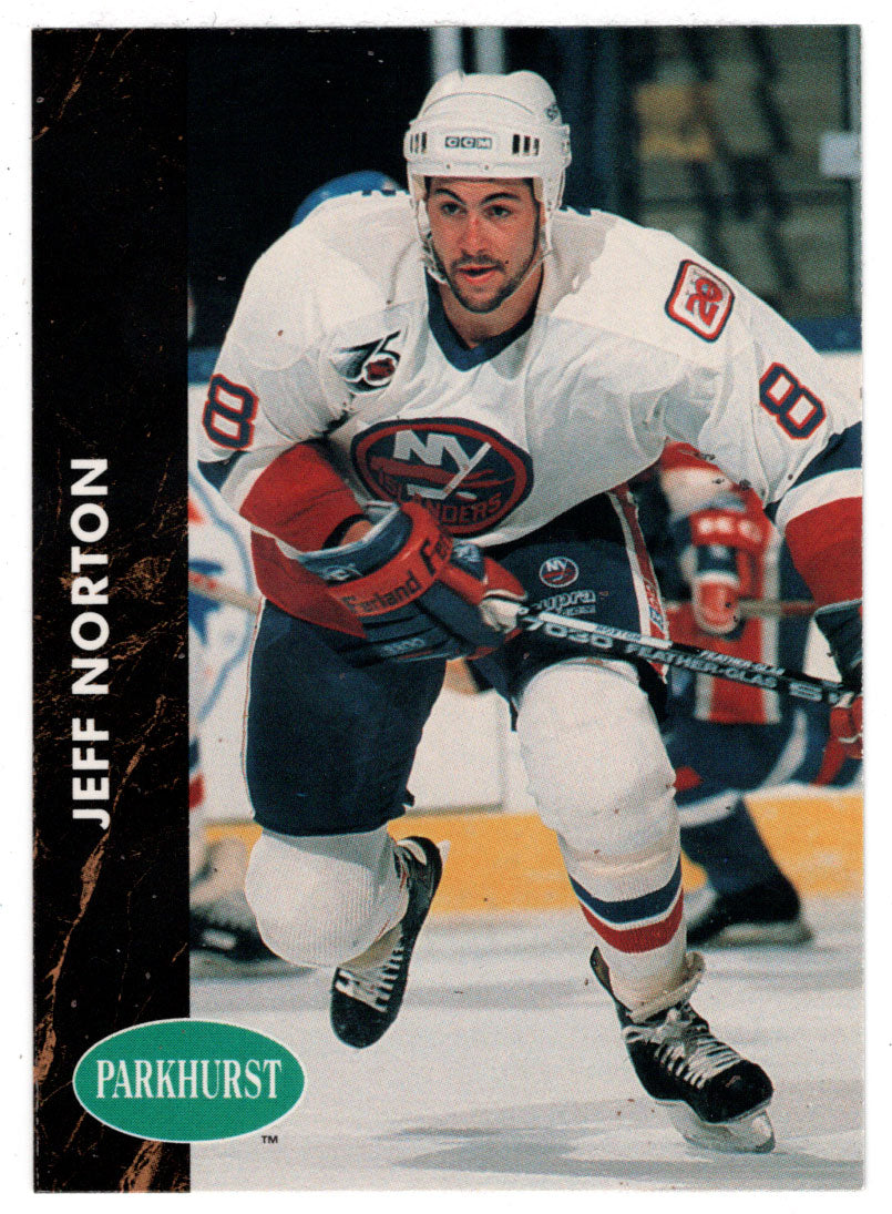 Jeff Norton - New York Islanders (NHL Hockey Card) 1991-92 Parkhurst # 331 Mint