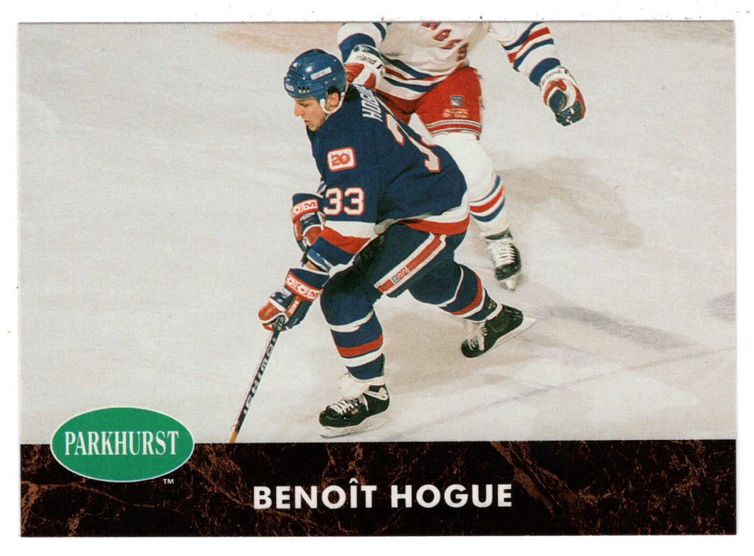 Benoit Hogue - New York Islanders (NHL Hockey Card) 1991-92 Parkhurst # 332 Mint
