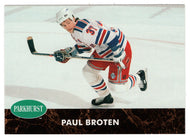 Paul Broten - New York Rangers (NHL Hockey Card) 1991-92 Parkhurst # 336 Mint