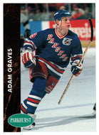 Adam Graves - New York Rangers (NHL Hockey Card) 1991-92 Parkhurst # 339 Mint