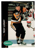 Troy Loney - Pittsburgh Penguins (NHL Hockey Card) 1991-92 Parkhurst # 352 Mint