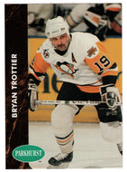 Bryan Trottier - Pittsburgh Penguins (NHL Hockey Card) 1991-92 Parkhurst # 360 Mint