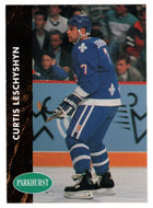 Curtis Leschyshyn - Quebec Nordiques (NHL Hockey Card) 1991-92 Parkhurst # 367 Mint