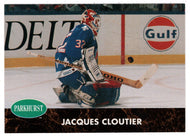 Jacques Cloutier - Quebec Nordiques (NHL Hockey Card) 1991-92 Parkhurst # 368 Mint