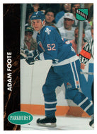 Adam Foote RC - Quebec Nordiques (NHL Hockey Card) 1991-92 Parkhurst # 371 Mint