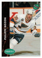 Philippe Bozon RC - St. Louis Blues (NHL Hockey Card) 1991-92 Parkhurst # 375 Mint