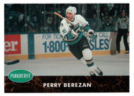 Perry Berezan - San Jose Sharks (NHL Hockey Card) 1991-92 Parkhurst # 381 Mint