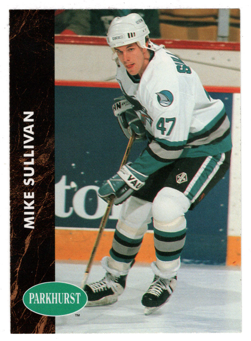 Mike Sullivan RC - San Jose Sharks (NHL Hockey Card) 1991-92 Parkhurst # 383 Mint