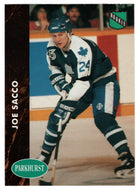 Joe Sacco RC - Toronto Maple Leafs (NHL Hockey Card) 1991-92 Parkhurst # 395 Mint