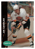 Jim Sandlak - Vancouver Canucks (NHL Hockey Card) 1991-92 Parkhurst # 405 Mint