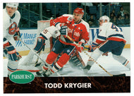 Todd Krygier - Washington Capitals (NHL Hockey Card) 1991-92 Parkhurst # 408 Mint