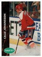 Calle Johansson - Washington Capitals (NHL Hockey Card) 1991-92 Parkhurst # 410 Mint
